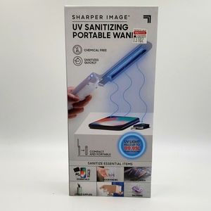 2️⃣ NWT SHARPER IMAGE UV Sanitizing Portable Wand - BUNDLE ONLY